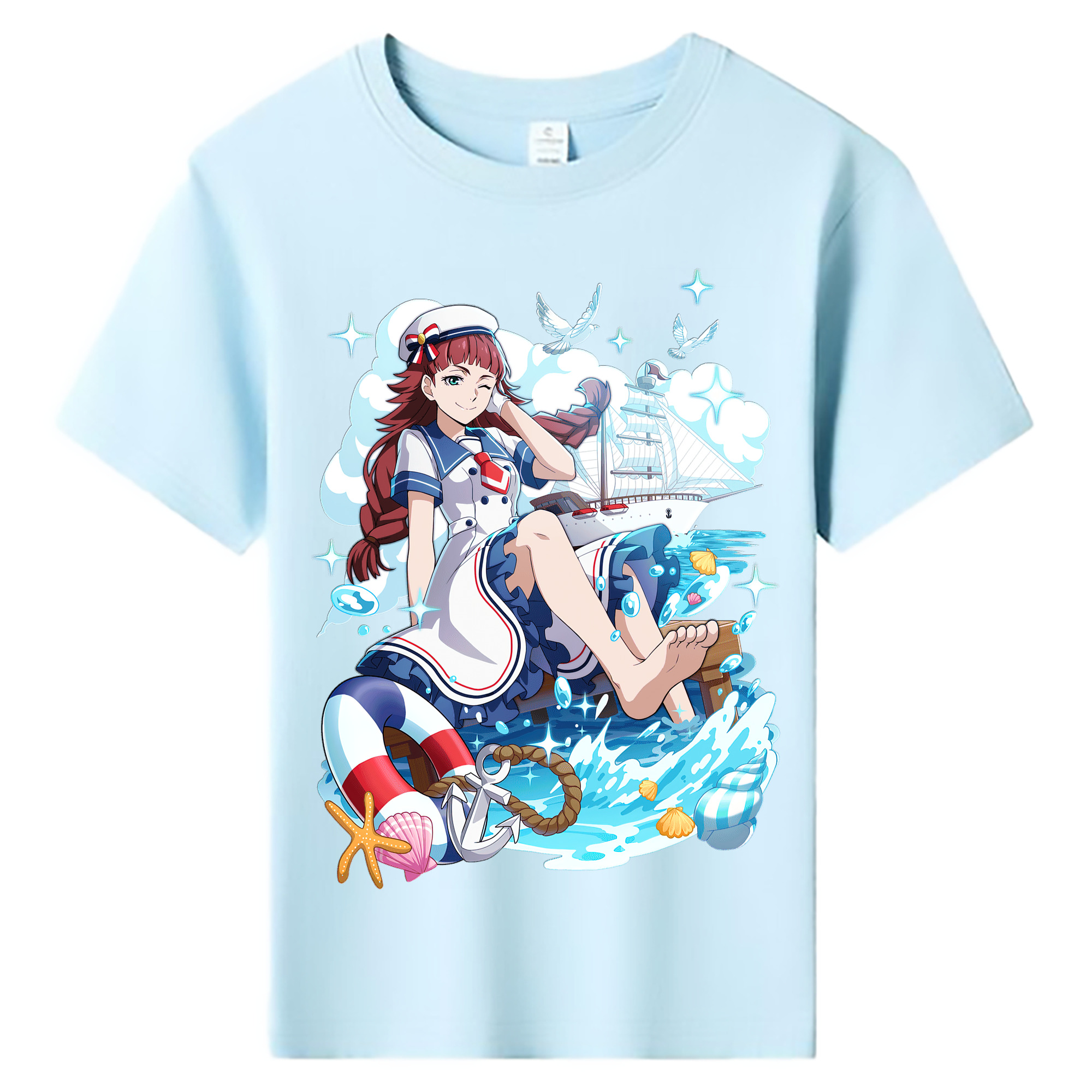 （画像用） 文豪ストレイドッグス Bungo Stray Dogs 綿100％キッズTシャツ（フロントプリント）